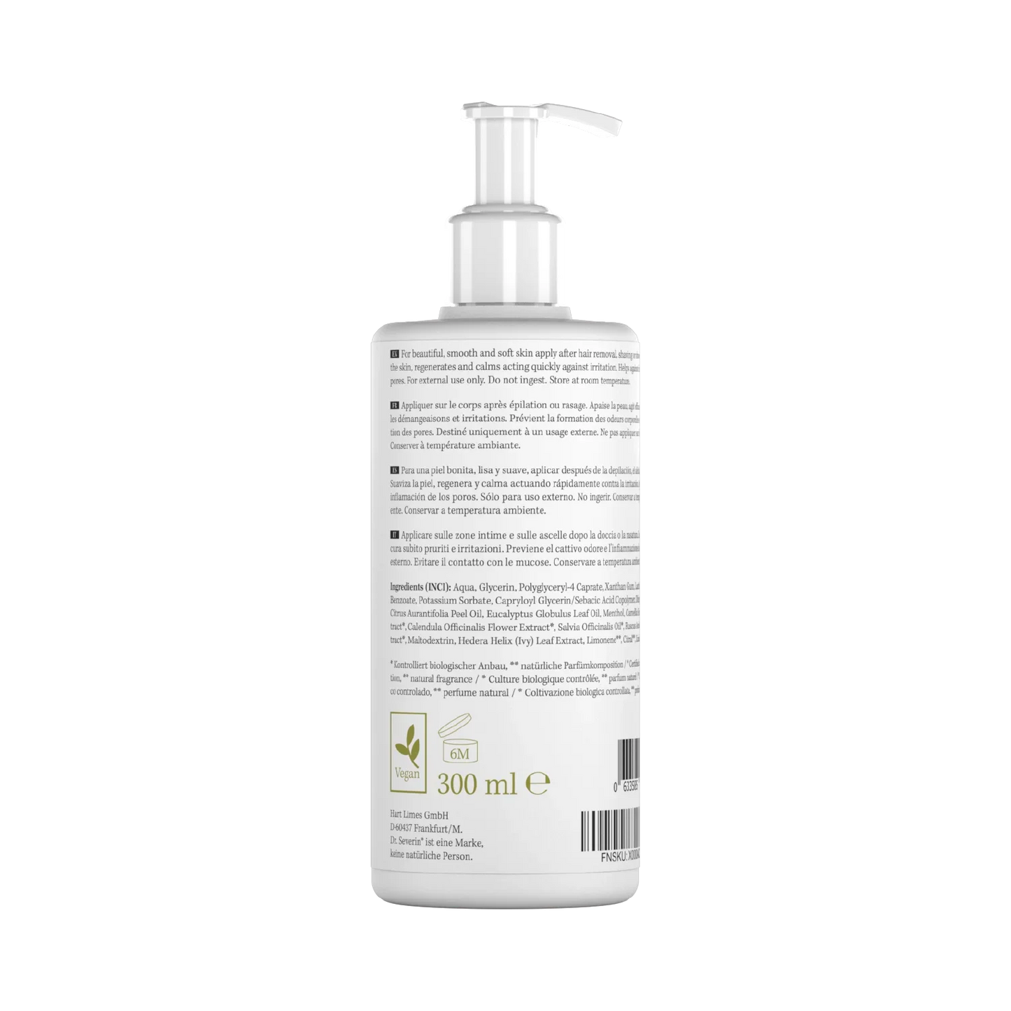 Men Bio Vegan Body After Shave Balsam | 300 ml