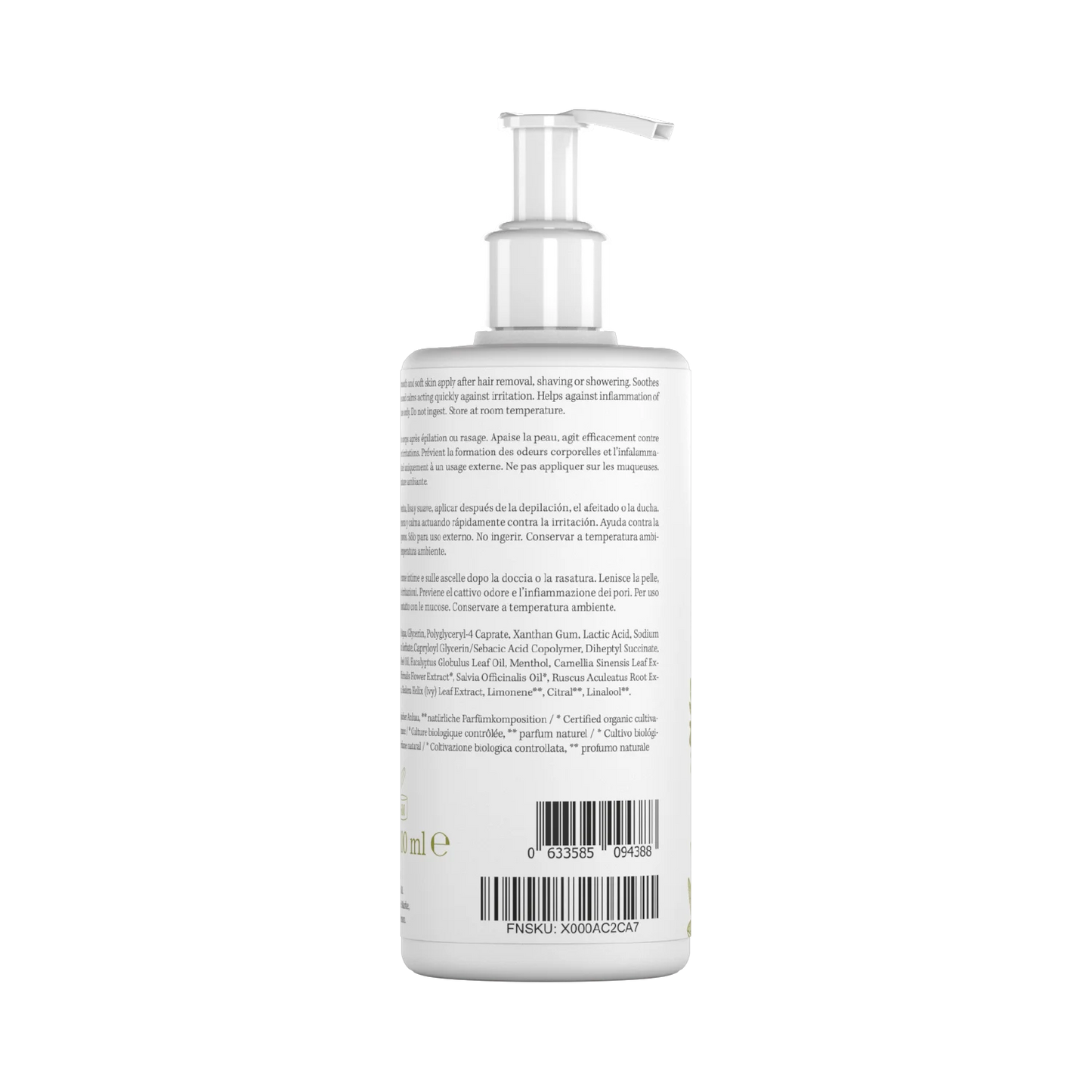 Men Bio Vegan Body After Shave Balsam | 300 ml