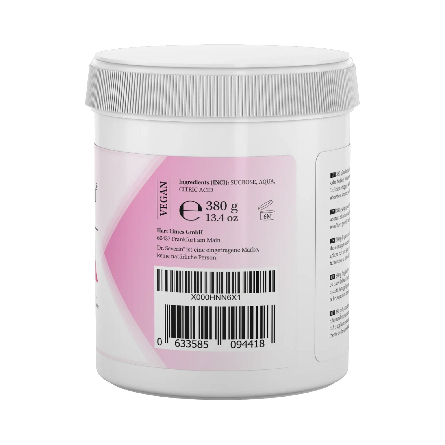 Sugaring Zuckerpaste Natürliche Haarentfernung | 380 g