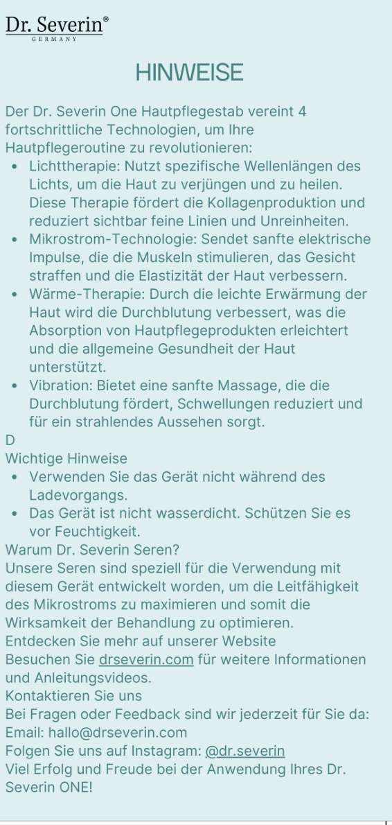 Dr. Severin One Pro 4-in-1 (+ 4 GRATIS SEREN)