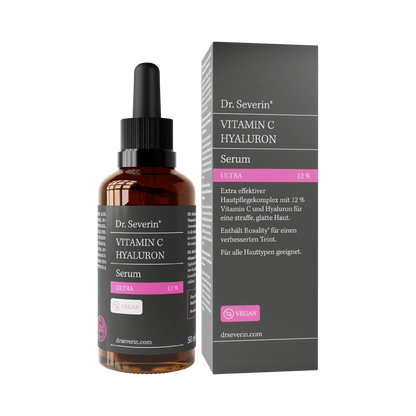 3er Original Ultra-Serum-Bundle mit hochkonzentriertem Vitamin C, Hyaluron, Collagen und Bakuchiol | 3 × 50 ml